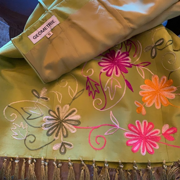 Geometrie Silk Dress - Picture 7 of 7